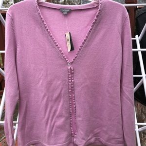 100% Cashmere Ann Taylor Cardigan